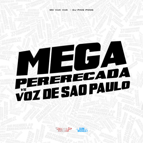 Mega Pererecada Vs Voz de Sao Paulo ft. Dj Ping Pong | Boomplay Music