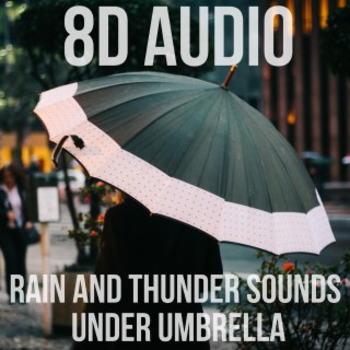 Rain and Thunder Sounds Under Umbrella (Loopable)