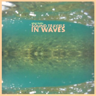 Sound travels in waves