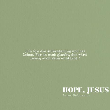 HOPE, JESUS | Boomplay Music