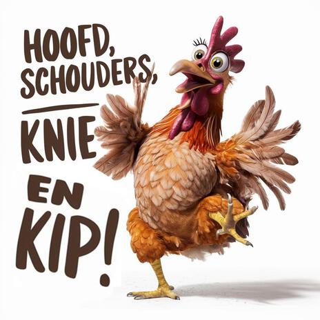 DJ KIP: Hoofd, Schouders, Knie en Kip! | Grappige liedjes!