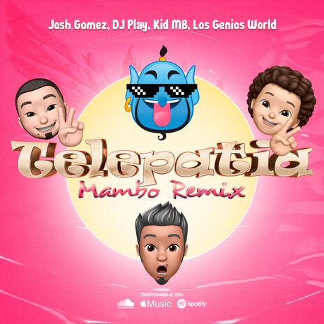 Telepatia ft. DJ Play & Los Genios World | Boomplay Music