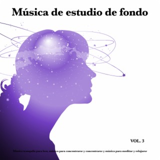 Música de estudio de fondo: Música tranquila para leer, música para concentrarse y concentrarse y música para meditar y relajarse, Vol. 3
