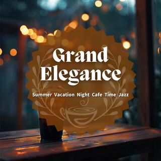 Summer Vacation Night Cafe Time Jazz