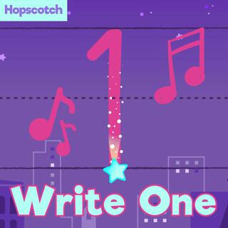 Write 1 (One)