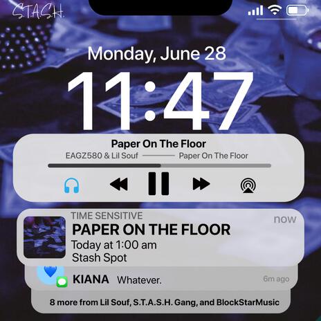 PaperOnTheFloor ft. Lil souf & youslaccin | Boomplay Music