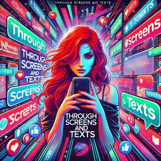 Through screens and texts lyrics | Boomplay Music