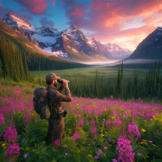 Fireweed and Bear Tracks