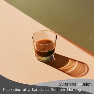 Relaxation at a Cafe on a Summer Morning