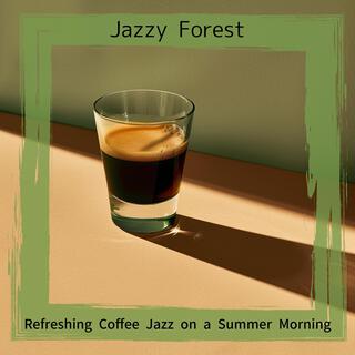 Refreshing Coffee Jazz on a Summer Morning