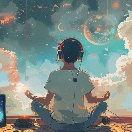 Deep Echoes Lofi Meditation ft. Forest Sounds FX & Zen Mindwaves | Boomplay Music