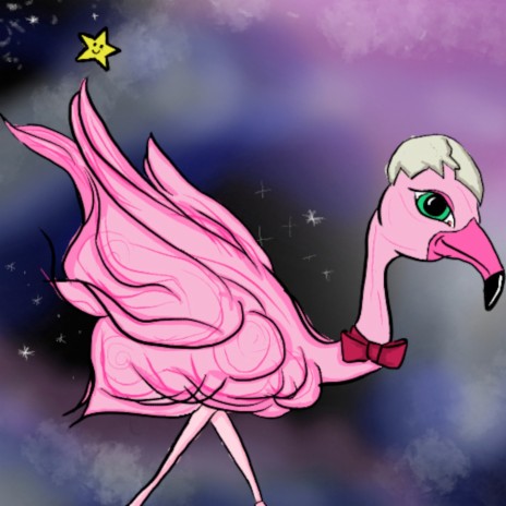 The Fluffy Flamingo