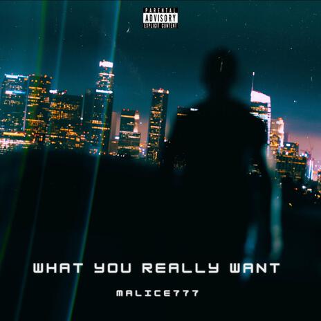 What you really want | Boomplay Music