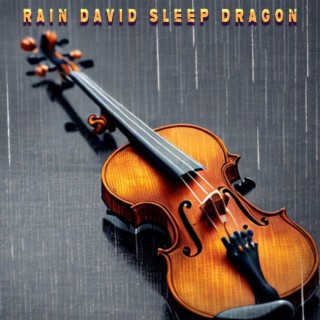 Harmonious Symphony: Raindrops Dancing with the Melancholic Violin