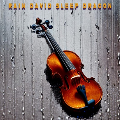 Raindrop Serenade: Poignant Violin Reflections with Rainfall