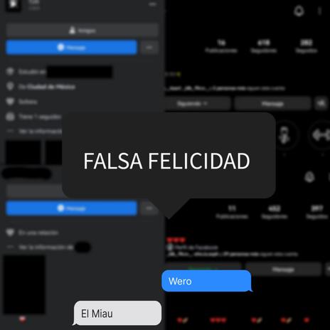 Falsa Felicidad ft. Wero | Boomplay Music