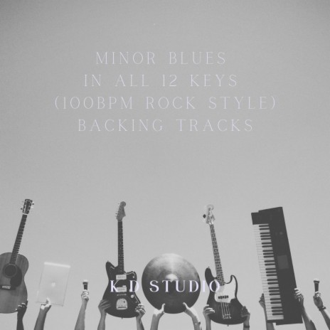 F#m : Minor Blues in (100bpm Rock Style) Guitar Backing Track | Boomplay Music