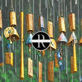 Drizzle Symphony: Tranquil Windchimes Reverberations