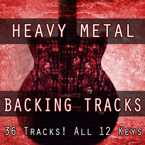 Am - British Hard Rock Metal Guitar Backing Track