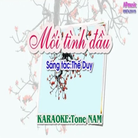 Mối tình đầu-KARAOKE Tone NAM | Boomplay Music