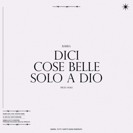 Dici cose belle solo a Dio | Boomplay Music