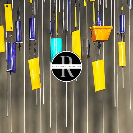Ambient Rain Sounds with Wind Chimes
