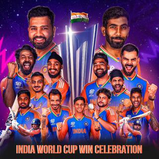 India World Cup Celebration