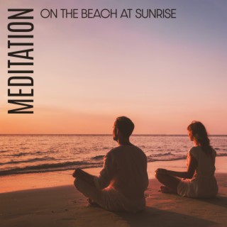 Meditation On The Beach At Sunrise