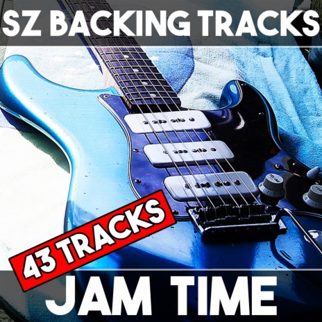 soulful shred guitar backing track jam in a minor jamtime