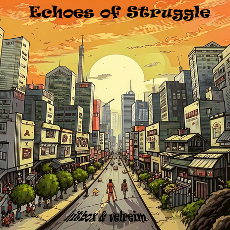 Echoes of Struggle ft. velreim | Boomplay Music