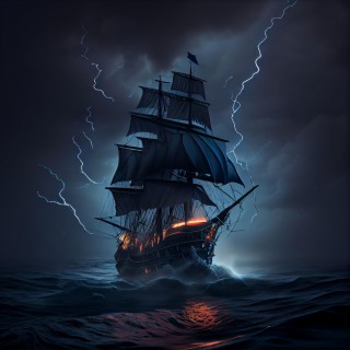 Pirate Ship: Thunderstorm Heavy Rain