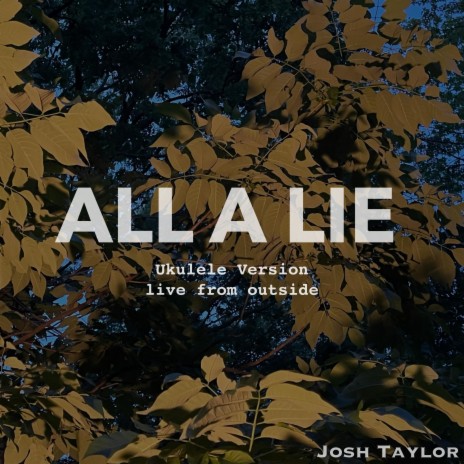 All A Lie (Ukulele Version) (live from outside) | Boomplay Music