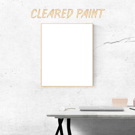 Cleared Paint