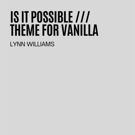 Theme For Vanilla | Boomplay Music
