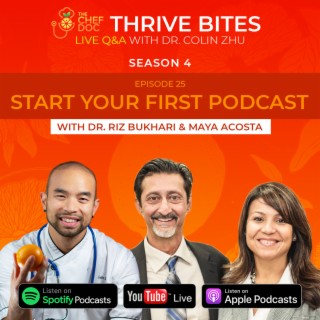 S 4 Ep 25 - Start Your First Podcast with Dr. Riz Bukhari & Maya Acosta