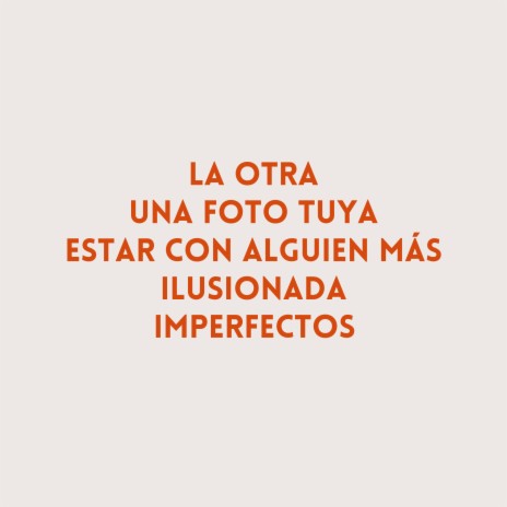 Imperfectos | Boomplay Music