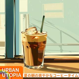 夏の朝の爽やかなコーヒータイム