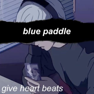 blue paddle