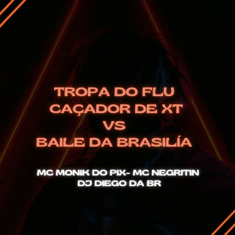 TROPA DO FLU CAÇADOR DE XT VS BAILE DA BRASILIA ft. Mc Monik do pix, MC Negritin & DJ DIEGO DA BR | Boomplay Music