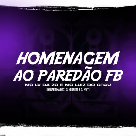 Homenagem ao Paredão FB ft. DJ Rafinha Dz7, Mc Luiz do Grau & DJ NWT | Boomplay Music