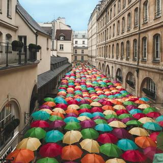 Colored Umbrellas