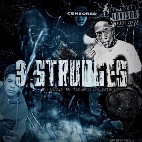 3 Strudges ft. 313YOUNGBOO & Los Money | Boomplay Music