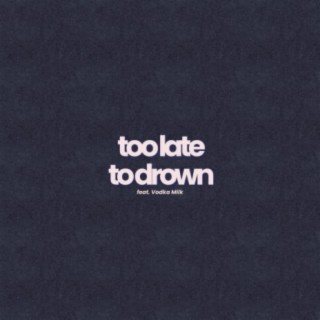 too late to drown ft. Vodka Milk & Jr Stit lyrics | Boomplay Music