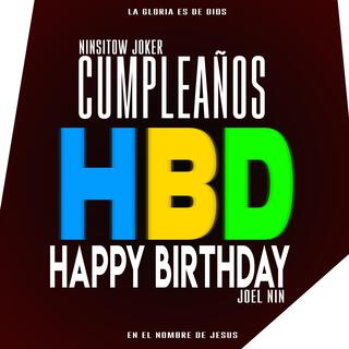 Cumpleaños HBD Happy Birthday