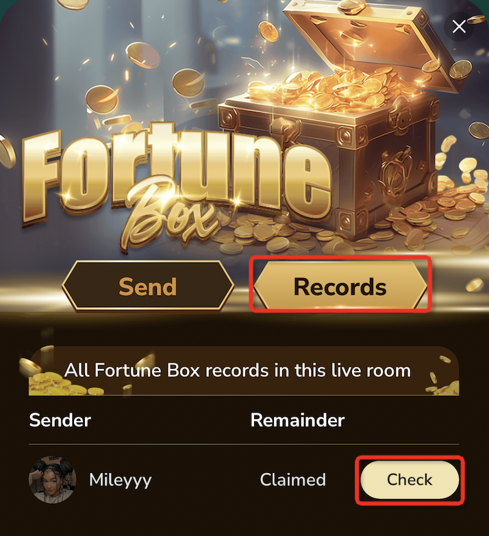 NEW FEATURE - Fortune Box is available now!