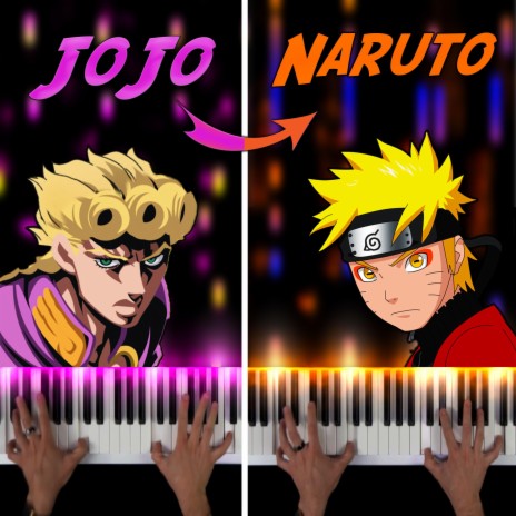 JoJo vs Naruto (PIANO BATTLE)