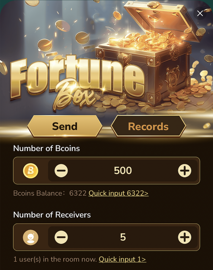 NEW FEATURE - Fortune Box is available now!