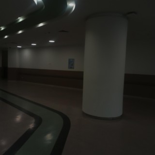 in the hospital