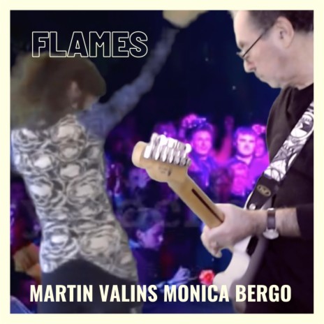 Flames ft. Monica Bergo | Boomplay Music