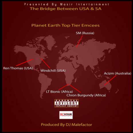 Planet Earth Top Tier Emcees ft. Ren Thomas, LT Bionic, Acizm, Windchill & Chron Burgundy | Boomplay Music